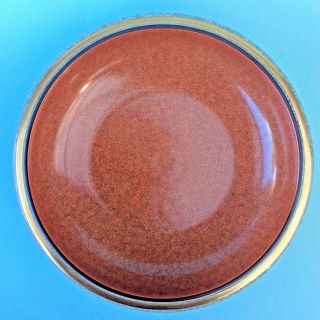 Royal Copenhagen Denmark Bowl 24.  5cm Orange Craquele (antique Red) 212/3606