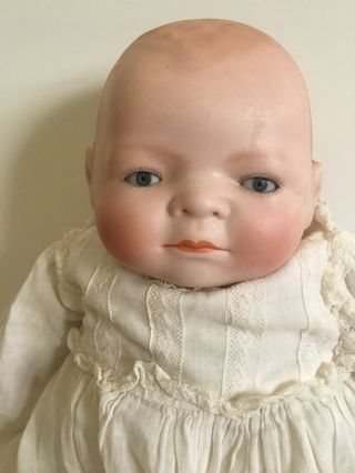 14” Antique Bisque Bye - Lo Baby Doll Grace S.  Putnam Germany Blue Sleep Eyes 2