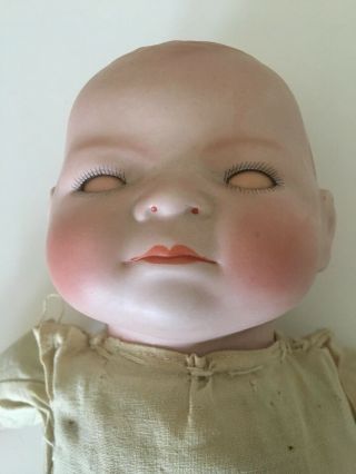 14” Antique Bisque Bye - Lo Baby Doll Grace S.  Putnam Germany Blue Sleep Eyes 3