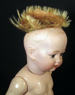 1910s 1920s Vintage MORIMURA BROTHERS Japan BISQUE & COMPOSITION BABY DOLL 6