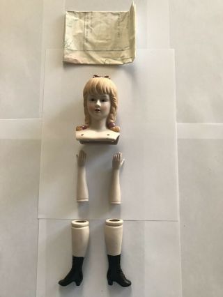 Bisque Porcelain Doll Kit,  Little Women AMY,  Shackman,  Japan 2