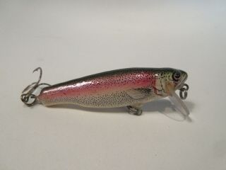 Vintage Bagley Small Fry Trout 7fs3 All Brass Tough Color