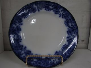 Antique Flo Blue Royal Doulton Pottery Dinner Plate Rgd 316420 5