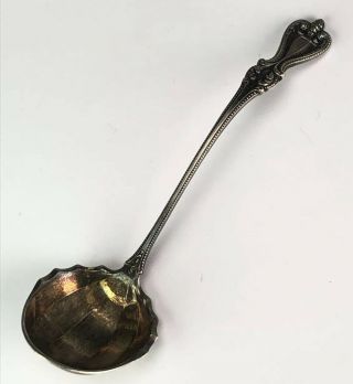 Antique Towle Sterling Silver 925 Old Colonial 1895 Gravy Sauce Cream Ladle 6”