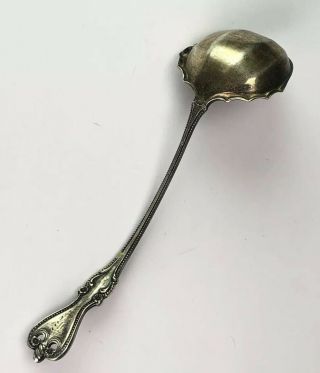 Antique TOWLE Sterling Silver 925 Old Colonial 1895 Gravy Sauce Cream Ladle 6” 5