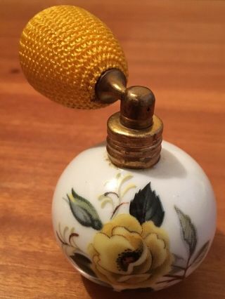 Antique Hand Painted Porcelain Perfume Atomizer Bottle Delivery