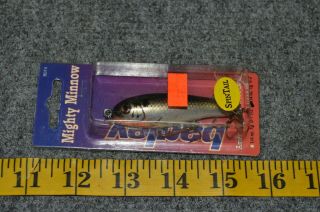 Vintage Bagley Spin Tail Mighty Minnow Fishing Lure