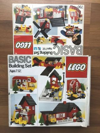 Lego 730 Universal Basic Building Set 1985 - W/ Box
