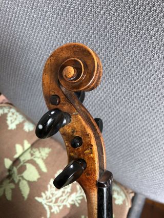 4/4 Old Antique Hopf Violin C.  1800’s 6
