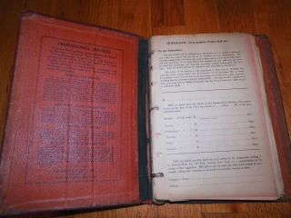Antique 1921 Prentice Hall Advertising and Service Book 4