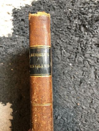 History Of England,  John Russell,  1839,  Antique History Book