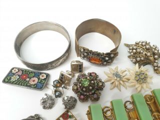 Antique or Vintage Mixed Costume Jewellery Jewelry Joblot Bundle 2