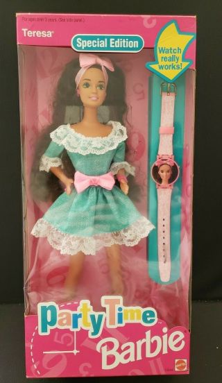 Party Time Teresa Barbie Doll,  Mattel,  1994,  12244