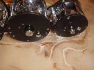 4 - Vintage Ocean City 920 - 961 - 112 Conventional Reels made in USA 3