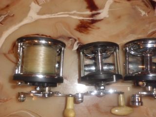 4 - Vintage Ocean City 920 - 961 - 112 Conventional Reels made in USA 8