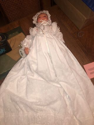 Vintage 1985 Lee Middleton Doll Cherished From The Christening Day Series 410
