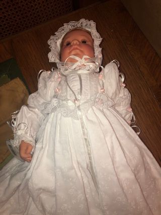 VINTAGE 1985 LEE MIDDLETON DOLL CHERISHED FROM THE CHRISTENING DAY SERIES 410 2