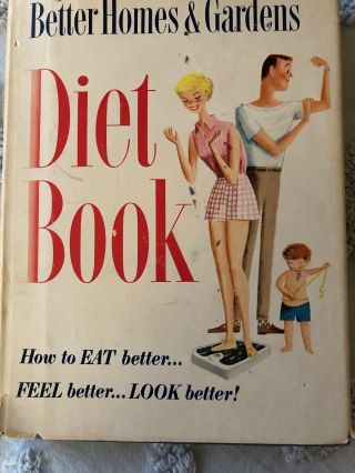 Vintage Better Homes And Garden Diet Book 1955