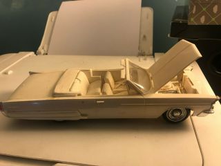 Vintage Car Model Kit Built Pontiac Bonneville 1963 Screw Bottom