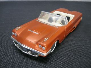 1959 Ford Thunderbird Convertible Amt 1/25 Plastic Model Car Built