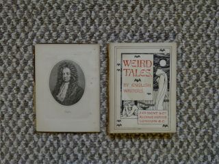 WEIRD TALES BY ENGLISH WRITERS - - J.  M.  DENT & CO.  - - CIRCA 1895 - - 