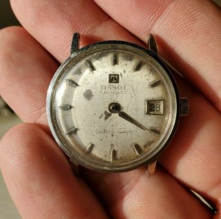 Vintage 1950s Swiss Made Tissot " Seastar 7 " Wrist Watch For Parts/ Restoration