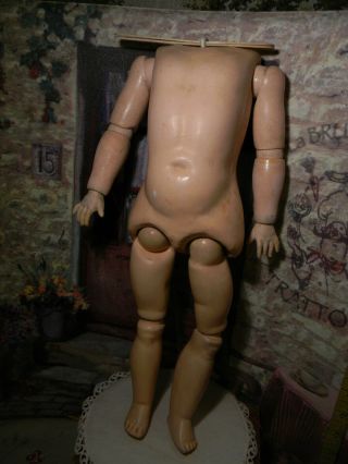 Antique Germany Marked Ball Jointed Doll Body,