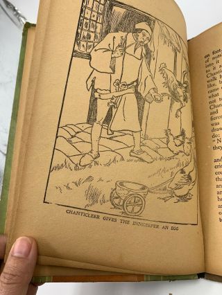 Rare Antique Children ' s Book Cinderella Charles E.  Graham FAIRY TALE 5