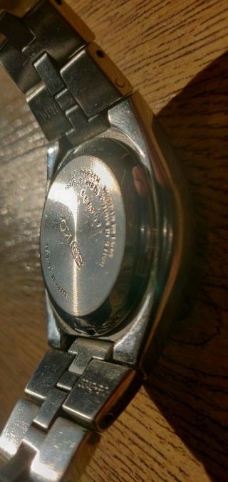 Men ' s Seiko Arctura kinetic Chronograph Watch. 6