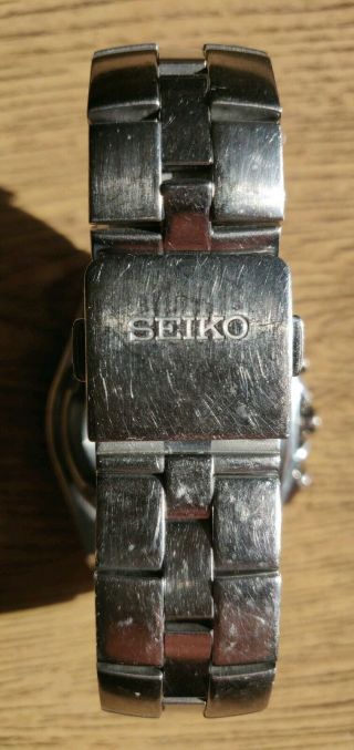 Men ' s Seiko Arctura kinetic Chronograph Watch. 7