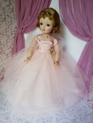 Lovely Blushing Pink Tulle Gown For Your Cissy