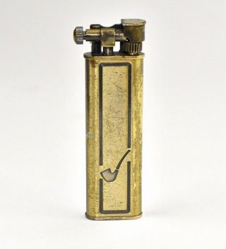 Maruman Gl - 66 Lift Arm Made In Japan Pipe Pocket Lighter Antique Vintage Collect