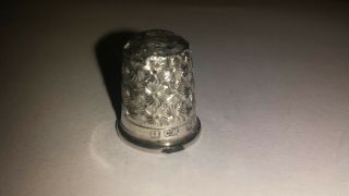 Charles Horner Solid Silver Thimble