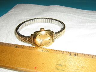 Vintage Bucherer Ladies Wristwatch Mechanical Winding Keeps Good Time 1