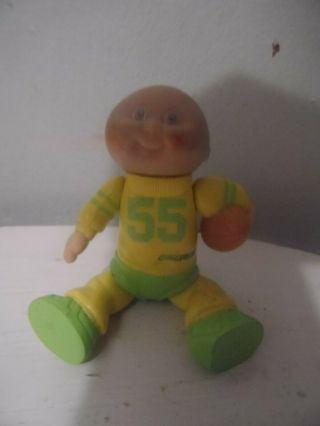 Vintage Cabbage Patch Kids Mini Figures Pvc Football Player