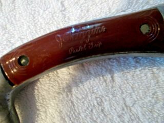 Vintage JC Higgins Pistol Grip Fishing Pole Handle.  Handle Only.  Bakelite 2