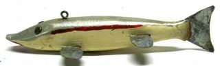 1950s Minnesote Paiek With Style Folk Art Fish Spearing Decoy S Ice Fishing Lure