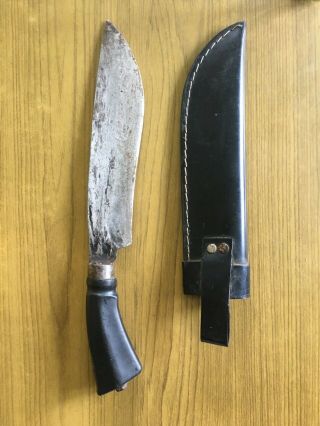 Vintage Antique Filipino Malaysia knife blade asia oriental military army NO ww2 3