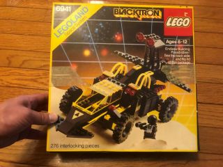 Vintage Legoland Space System Blacktron Battrax 6941 W/ Box And Instructions