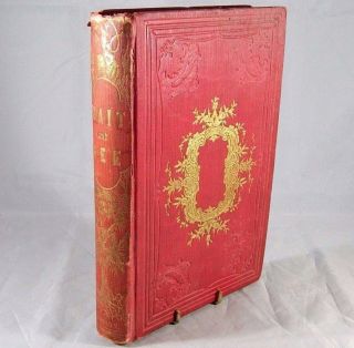 Antique Victorian Novel Wait And See By Artist Susanna Paine 1860 Book