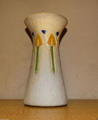 924/ Antique / Vintage Art & Crafts Roseville Pottery Vase 1910s 4