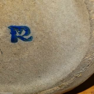924/ Antique / Vintage Art & Crafts Roseville Pottery Vase 1910s 7