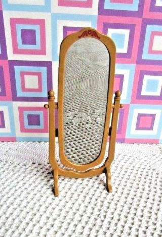 Tomy Smaller Homes Dollhouse Bedroom Standing Mirror