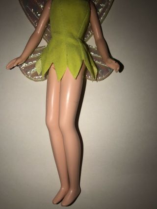 Disney Mattel Vintage 1987 TINKERBELL Tink Barbie Size DOLL Fairy 10 