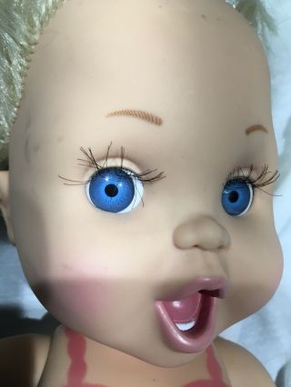 Vintage Baby Face Toddler 1991 Doll Galoob 23 So Excited Becca L.  G.  T.  I.
