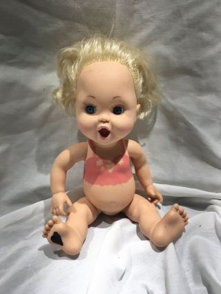Vintage Baby Face Toddler 1991 Doll Galoob 23 So Excited Becca L.  G.  T.  I. 2