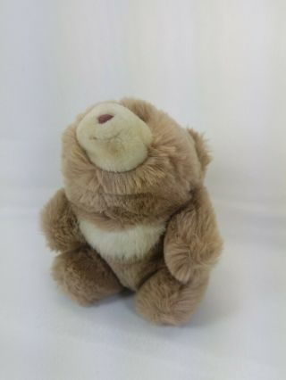 Vtg Gund - Snuffles The Brown Bear - 6 Inch Stuffed Plush From 1980 Vintage