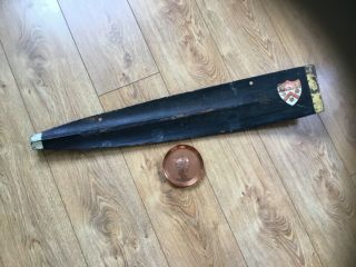 Antique/vintage Wooden Rowing “spoon”,  Dish - Trinity College,  Cambridge