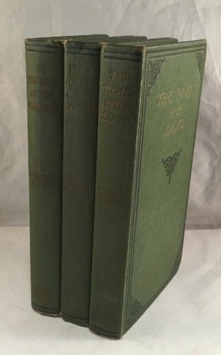 Ww1 Antique 3 Volume Book Set Mildred Aldrich On The Edge Of The War Zone,  2