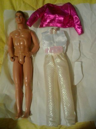 Vintage 1992 Mattel Secret Hearts Ken Doll Valentine Day Magic
